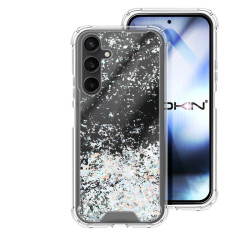 Funda Gel transparente purpurina Samsung S23 FE 4 -Colores