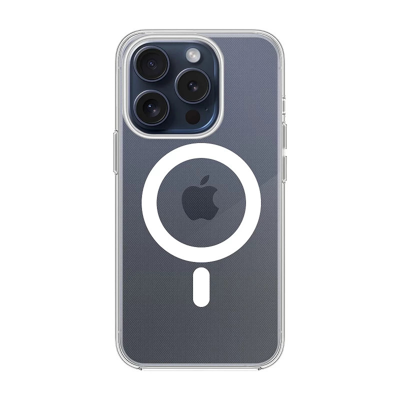 Funda transparente Premium con MagSafe para iPhone 15 Pro