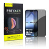 Cristal templado Privacidad iPhone 15 Pro Max Protector de Pantalla 5D Curvo