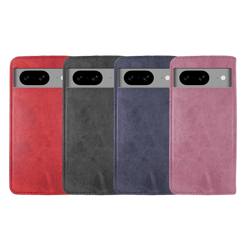 Funda Tapa con Tarjetero Google Pixel 8 Polipiel - 4 Colores