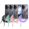 Funda Gel transparente con Cordón Xiaomi Redmi Note 12 Pro 5G/Poco X5 Pro 4-Colores