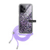 Funda Gel transparente con Cordón Xiaomi Redmi Note 12 Pro 5G/Poco X5 Pro 4-Colores
