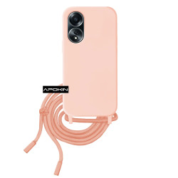 Funda suave con Cordon Oppo A58-4G 5-Colores