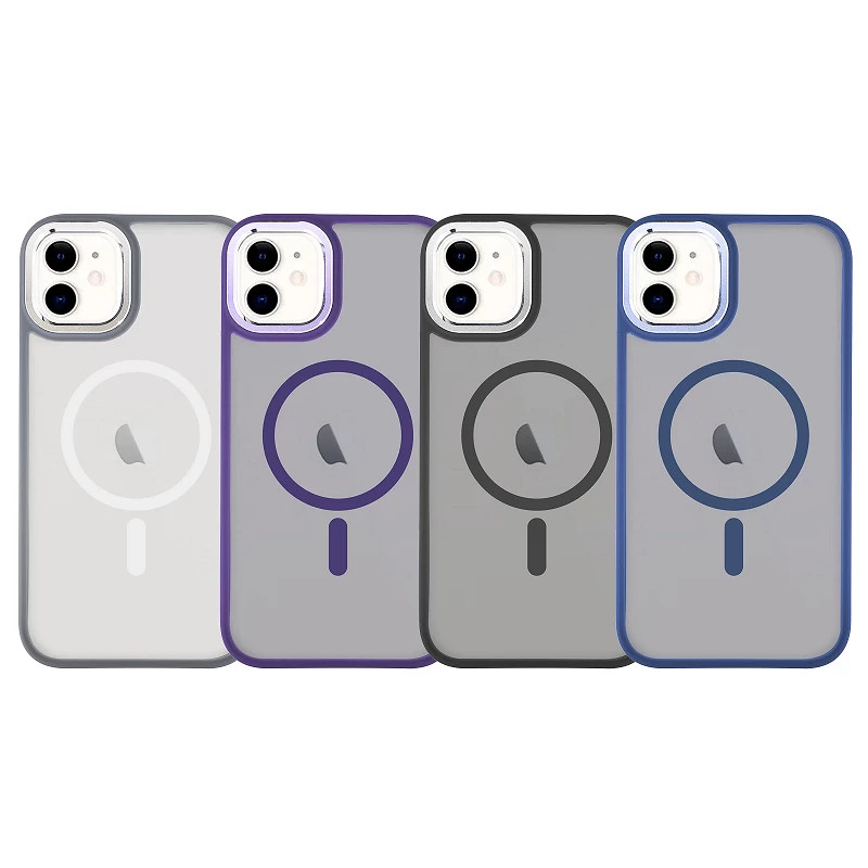 Funda Premium Smoked Magsafe Aluminio para Iphone 11 4-Colores