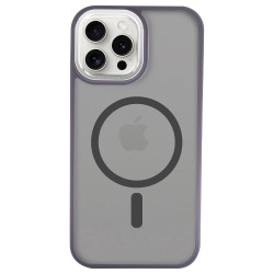 Funda Premium Smoked Magsafe Aluminio para Iphone 15 Pro Max 4-Colores