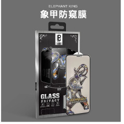 Cristal templado Privacidad Anti Espia iPhone 15 Plus / 16 Plus Color Negro