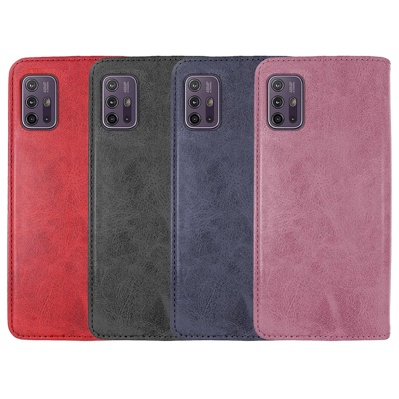 Funda Tapa con Tarjetero Moto G10/G20/G30 Polipiel - 4 Colores