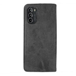 Funda Tapa con Tarjetero Moto G82/G52 Polipiel - 4 Colores