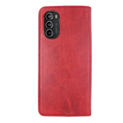 Funda Tapa con Tarjetero Moto G82/G52 Polipiel - 4 Colores
