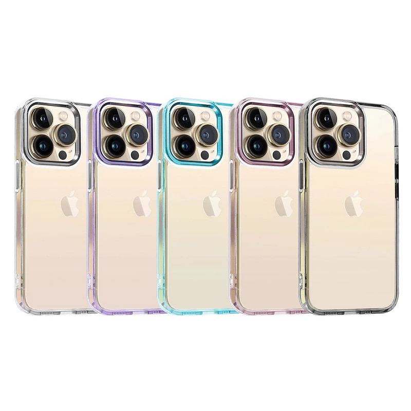 Funda Acrílica Transparente para iPhone 14 Pro 5-Colores