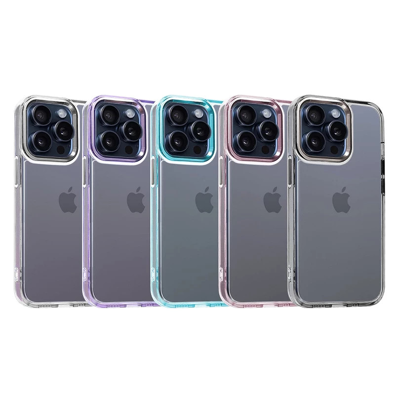 Funda Acrílica Transparente para iPhone 14 Pro Max 5-Colores