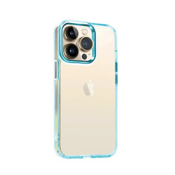 Funda Acrílica Transparente para iPhone 15 Pro 5-Colores
