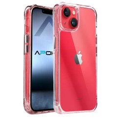 Funda Silicona iPhone 14 Transparente 3.3MM Extra Grosor