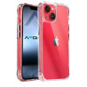 Funda Silicona iPhone 14 Transparente 3.3MM Extra Grosor