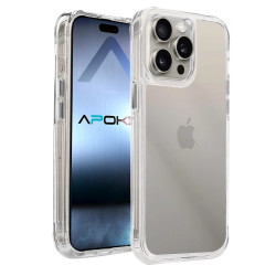 Funda Silicona iPhone 14 Pro Max Transparente 3.3MM Extra Grosor