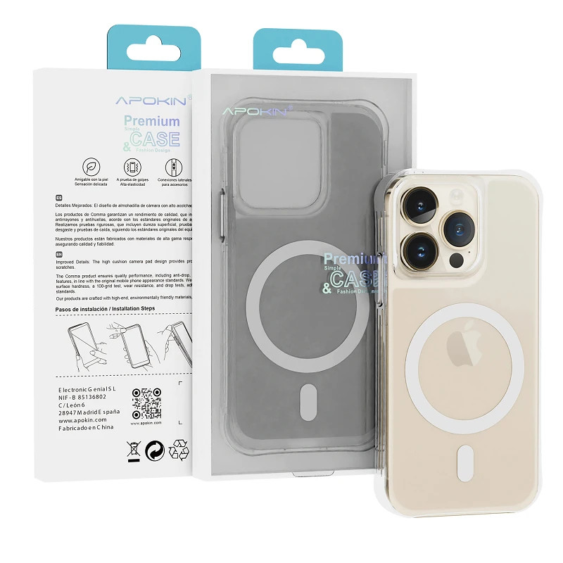 Funda Transparente 3.3mm MagSafe para iPhone 13 Pro