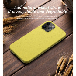Funda Silicona Ecologica Biodegradable iPhone 15 Pro 6-Colores