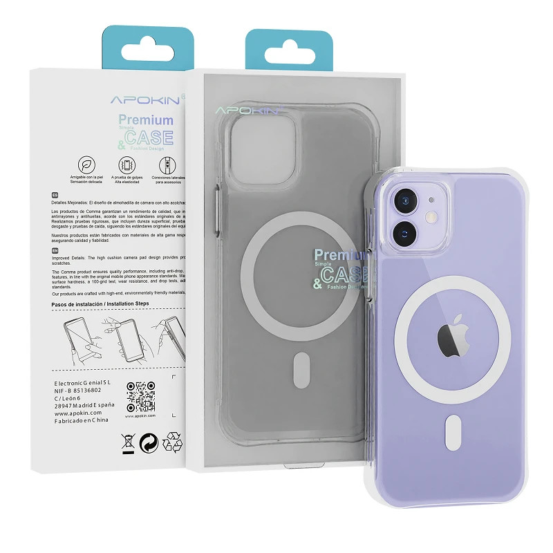 Funda Transparente 3.3mm MagSafe para iPhone 11