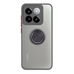 Funda Gel Xiaomi Mi14 Iman con soporte Smoked