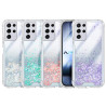 Funda Gel transparente purpurina Samsung S21 Ultra 4 -Colores