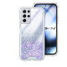 Funda Gel transparente purpurina Samsung S21 Ultra 4 -Colores