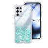 Funda Gel transparente purpurina Samsung S21 Ultra 4 -Colores