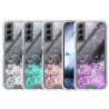 Funda Gel transparente purpurina Samsung S21 Plus 4 -Colores
