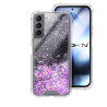 Funda Gel transparente purpurina Samsung S21 Plus 4 -Colores
