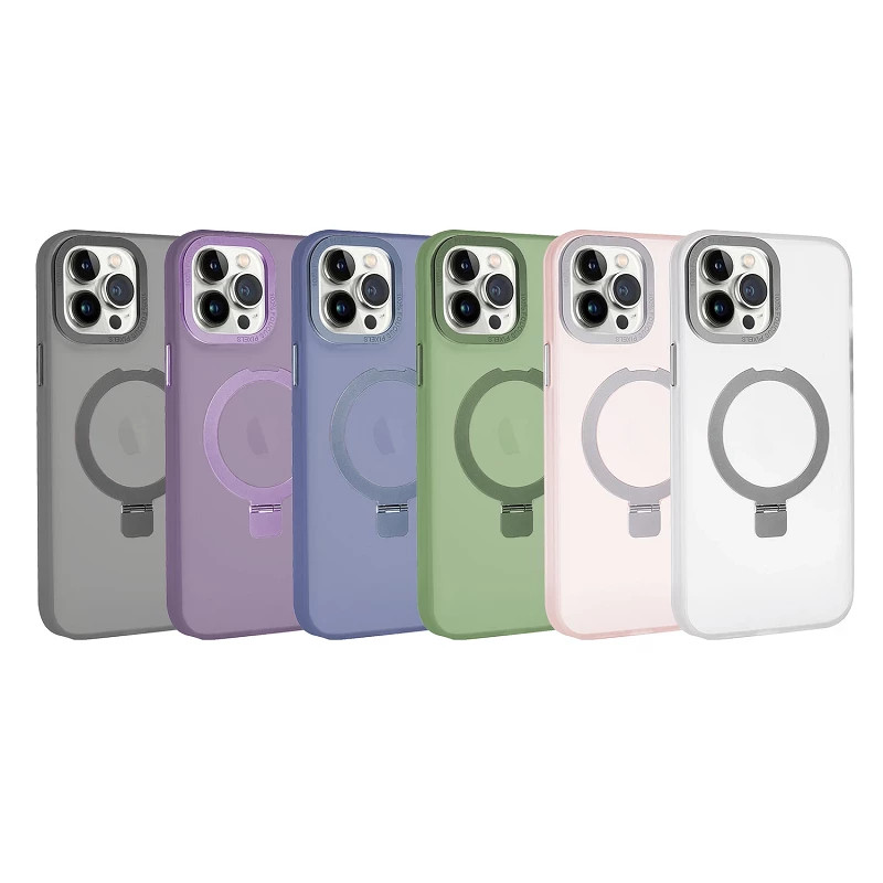 Funda Focus Con Anilla Soporte para iPhone 14 Pro - 6 Colores