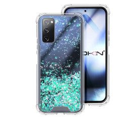 Funda Gel transparente purpurina Samsung S20 FE 4 -Colores