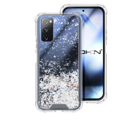 Funda Gel transparente purpurina Samsung S20 FE 4 -Colores