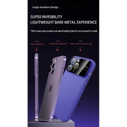 Funda Silicona Mate Cubre Cámara para iPhone 15 Pro en 6-Colores