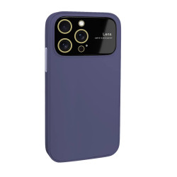 Funda Silicona Mate Cubre Cámara para iPhone 14 Pro en 6-Colores