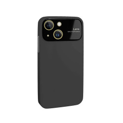 Funda Silicona Mate Cubre Cámara para iPhone 14 en 6-Colores