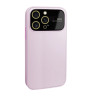 Funda Silicona Mate Cubre Cámara para iPhone 13 Pro Max en 6-Colores