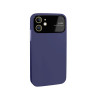 Funda Silicona Mate Cubre Cámara para iPhone 12 en 6-Colores