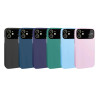 Funda Silicona Mate Cubre Cámara para iPhone 11 en 6-Colores