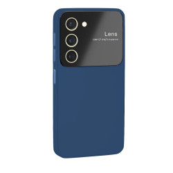 Funda Silicona Mate Cubre Cámara para Samsung S23 en 6-Colores