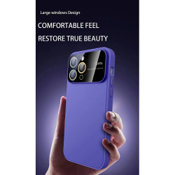 Funda Silicona Mate Cubre Cámara para Samsung S23 en 6-Colores