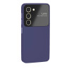Funda Silicona Mate Cubre Cámara para Samsung S23 Plus en 6-Colores