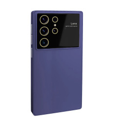Funda Silicona Mate Cubre Cámara para Samsung S23 Ultra en 6-Colores