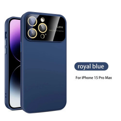 Funda Silicona Mate Cubre Cámara para Samsung S23 Ultra en 6-Colores