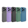 Funda Silicona Antigolpes con Cubre Camara para iPhone 14 Pro en 5-Colores