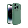 Funda Silicona Antigolpes con Cubre Camara para iPhone 14 Plus en 5-Colores