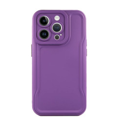 Funda Silicona Antigolpes con Cubre Camara para iPhone 13 Pro en 5-Colores