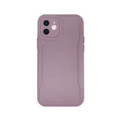 Funda Silicona Antigolpes con Cubre Camara para iPhone 12 en 5-Colores