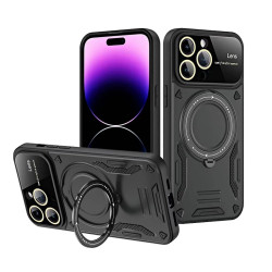 Funda Antigolpes Con Soporte iPhone 13 en 4-Colores