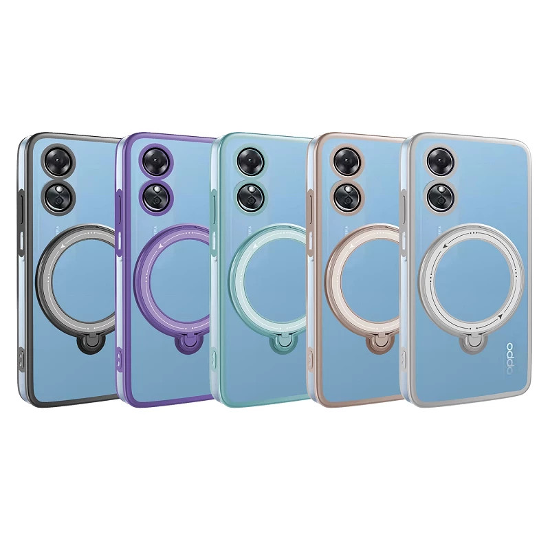 Funda Anilla Magsafe Oppo A17 en 6-Colores