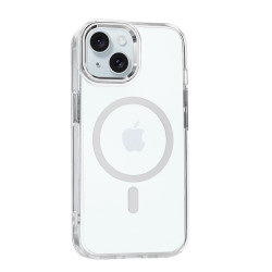 Funda Transparente Acrílica Premium iPhone 15 Plus 5-Colores