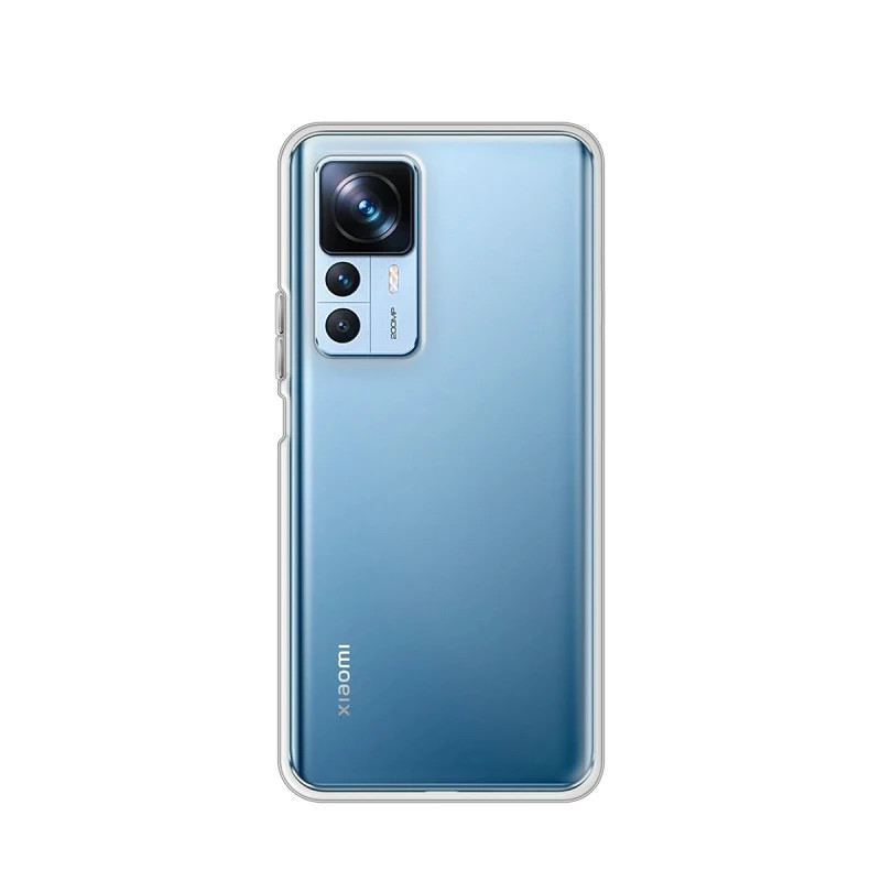 Funda Silicona Xiaomi Mi 12T Transparente 2.0MM Extra Grosor